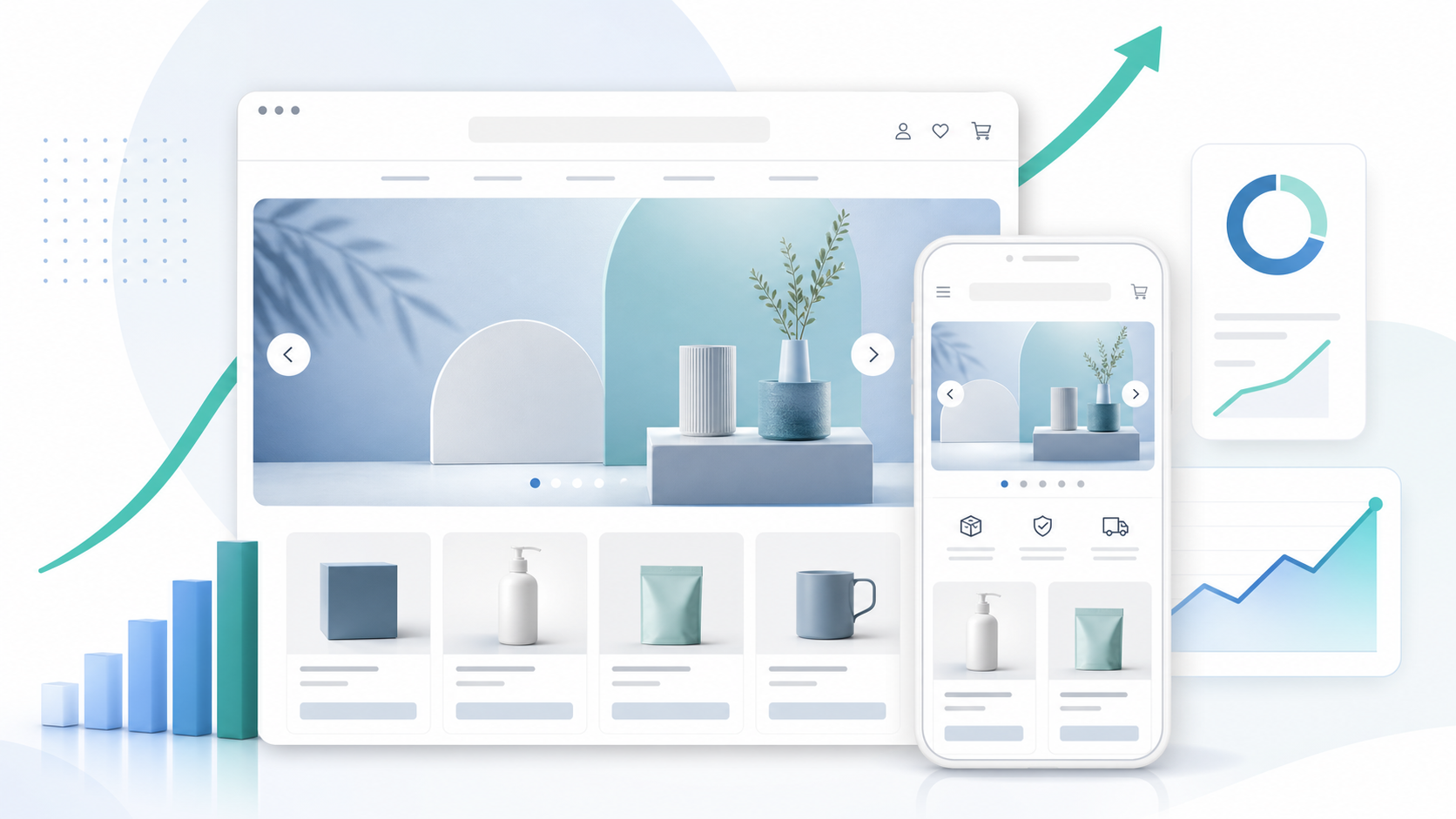 Shopifyスライドショーアプリ比較のイメージ図